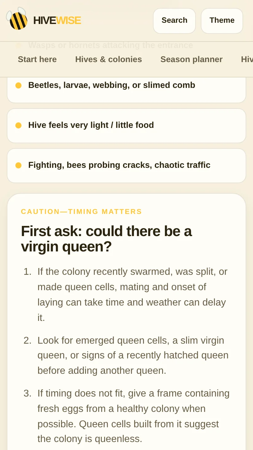 A frame from Hivewise — Practical