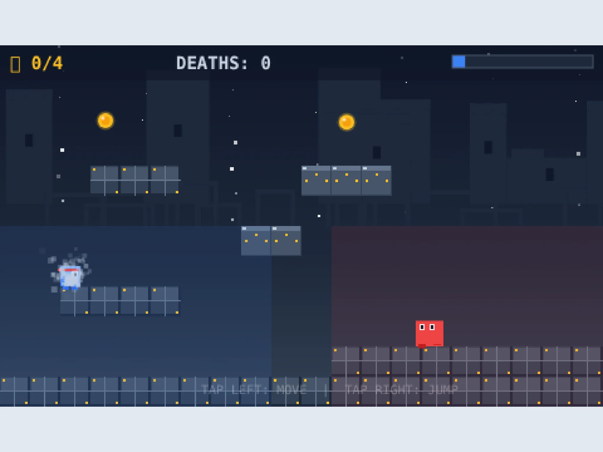 A frame from Castle Ruins Runner