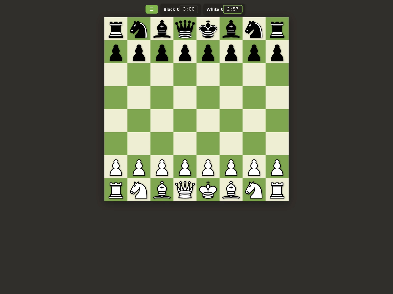 A frame from Classic Chess Board