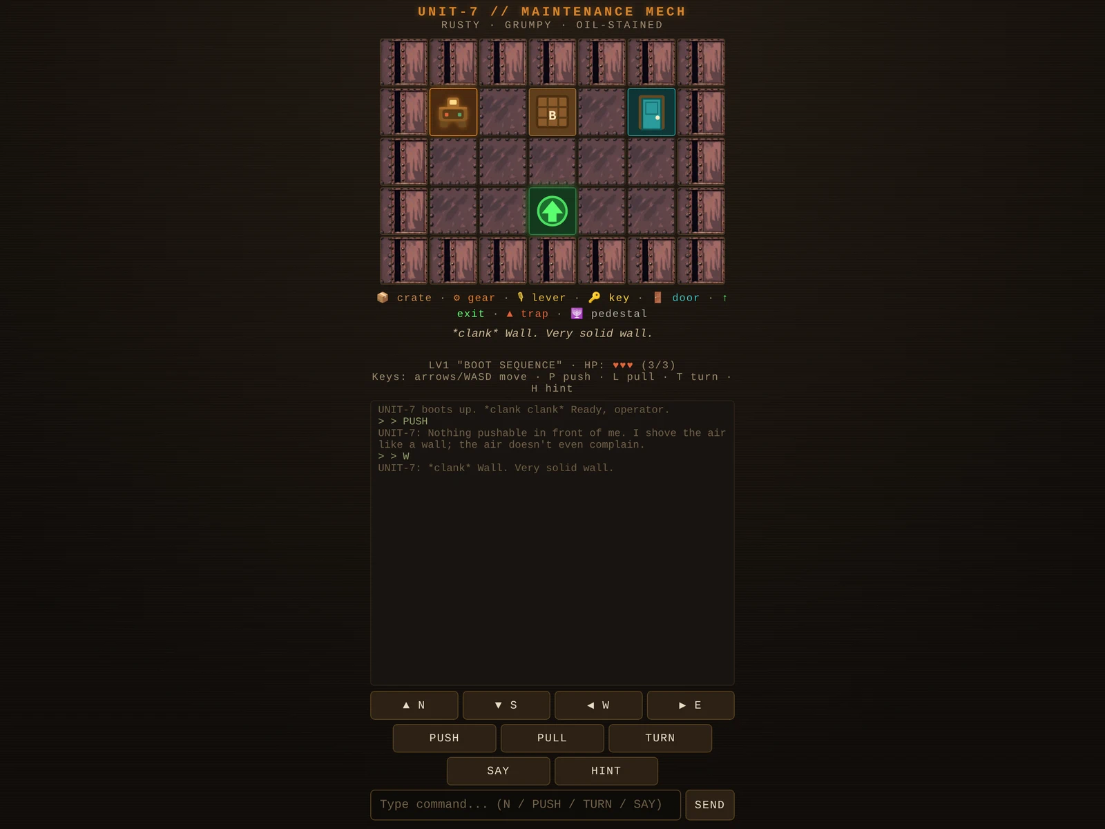 A frame from UNIT-7 Factory Puzzles